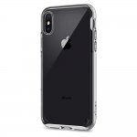 Spigen Neo Hybrid Case Crystal - хибриден кейс с висока степен на защита за iPhone X (прозрачен-сребрист) 3