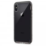 Spigen Neo Hybrid Case Crystal - хибриден кейс с висока степен на защита за iPhone XS, iPhone X (прозрачен-сив) 1