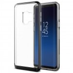 Verus Crystal Bumper Case - хибриден удароустойчив кейс за Samsung Galaxy S9 (черен-прозрачен) 3