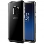 Verus Crystal Bumper Case - хибриден удароустойчив кейс за Samsung Galaxy S9 (черен-прозрачен) 2