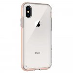 Spigen Neo Hybrid Case Crystal - хибриден кейс с висока степен на защита за iPhone XS, iPhone X (прозрачен-златист) 2