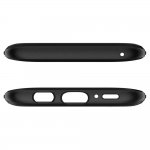 Spigen Liquid Air Case - тънък качествен термополиуретанов кейс за Samsung Galaxy S9 Plus (черен-мат)  5