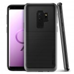 Verus High Pro Shield Case - висок клас хибриден удароустойчив кейс за Samsung Galaxy S9 Plus (тъмносив) 1