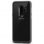 Verus Crystal Bumper Case - хибриден удароустойчив кейс за Samsung Galaxy S9 Plus (черен-прозрачен) 2