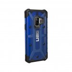 Urban Armor Gear Plasma - удароустойчив хибриден кейс за Samsung Galaxy S9 (син-прозрачен) 2