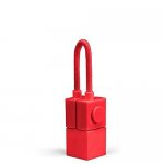 Urbanears The Tenacious Key Chain MFI Lightning Cable - сертифициран Lightning кабел, тип ключодържател за всички устройства с Lightning порт (червен) 1