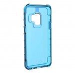 Urban Armor Gear Plyo Case - удароустойчив хибриден кейс за Samsung Galaxy S9 (син-прозрачен) 5