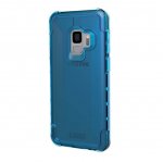 Urban Armor Gear Plyo Case - удароустойчив хибриден кейс за Samsung Galaxy S9 (син-прозрачен) 1