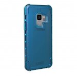 Urban Armor Gear Plyo Case - удароустойчив хибриден кейс за Samsung Galaxy S9 (син-прозрачен) 2