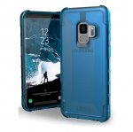 Urban Armor Gear Plyo Case - удароустойчив хибриден кейс за Samsung Galaxy S9 (син-прозрачен) 3
