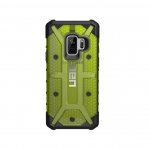 Urban Armor Gear Plasma - удароустойчив хибриден кейс за Samsung Galaxy S9 Plus (лайм-прозрачен) 5