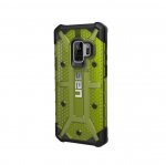 Urban Armor Gear Plasma - удароустойчив хибриден кейс за Samsung Galaxy S9 Plus (лайм-прозрачен) 1