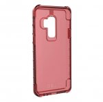 Urban Armor Gear Plyo Case - удароустойчив хибриден кейс за Samsung Galaxy S9 Plus (червен-прозрачен) 3