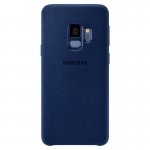 Samsung Alcantara Cover EF-XG960ALEGWW - оригинален кейс от алкантара за Samsung Galaxy S9 (тъмносин) 2