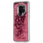 CaseMate Waterfall Case - дизайнерски кейс с висока защита за Samsung Galaxy S9 (розов) 2