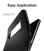 Spigen Liquid Air Case - тънък качествен термополиуретанов кейс за Samsung Galaxy Note 8 (черен-мат)  2