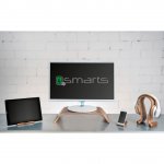 4smarts Basic Wood Stand for monitors - качествена дизайнерска дървена поставка за монитори 2