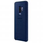 Samsung Alcantara Cover EF-XG965ALEGWW - оригинален кейс от алкантара за Samsung Galaxy S9 Plus (тъмносин) 1