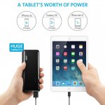Anker Astro E4 2nd Gen 13000 mAhh с PowerIQ - преносима външна батерия с 2 USB изхода за зареждане на смартфони и мобилни устройства (черен) 3