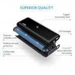 Anker Astro E4 2nd Gen 13000 mAhh с PowerIQ - преносима външна батерия с 2 USB изхода за зареждане на смартфони и мобилни устройства (черен) 5