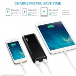 Anker Astro E4 2nd Gen 13000 mAhh с PowerIQ - преносима външна батерия с 2 USB изхода за зареждане на смартфони и мобилни устройства (черен) 2