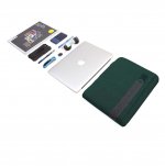 STM Ridge Laptop Sleeve - дизайнерски качествен калъф за MacBook Pro 15 и преносими компютри до 15 инча (зелен) 5