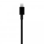 Incase Dual Car Charger with Lightning Cable - сертифицирано зарядно за кола с вграден Lightning кабел за iPhone, iPad и iPod и USB изход (черен) 1