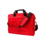 Ferrari Scuderia Messenger Bag - луксозна дизайнерска чанта с презрамка за преносими компютри до 15 инча (червена) 1