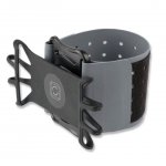 4smarts Universal Sports Wristband ATHLETE with Bike Holder - неопренов спортен калъф за ръка и поставка за колело за iPhone и смартфони до 6 инча (черен) 4