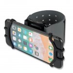 4smarts Universal Sports Wristband ATHLETE with Bike Holder - неопренов спортен калъф за ръка и поставка за колело за iPhone и смартфони до 6 инча (черен) 2