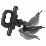 Macally Car CD Slot Mount - универсална разтягаща се поставка за CD слота на кола за смартфони  4