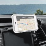 Macally Car CD Slot Magnet Mount - универсална магнитна поставка за CD слота на кола за смартфони  9