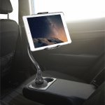 Macally mCup Holder Mount Tab - универсална поставка за кола за мобилни телефони и таблети с размери от 96 мм до 203 мм 11