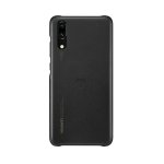 Huawei Car Case - оригинален кейс с вградена метална пластина за магнитни поставки за Huawei P20 (черен) 3