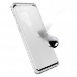 Otterbox Clearly Protected Skin With Alpha Glass - тънък силиконов кейс и стъклено защитно покритие за дисплея на Samsung Galaxy S9 Plus (прозрачен) 5