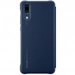 Huawei Smart View Cover - оригинален кожен калъф за Huawei P20 (син) 1