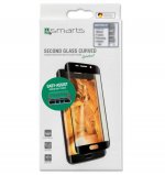 4smarts Second Glass Curved Easy-Assist - калено стъклено покритие с рамка за поставяне за Samsung Galaxy S8 (прозрачен-черен) 2
