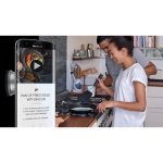 Knomo Magnet Mag Mount - магнитна поставка за табло на кола и всякакви гладки повърхности за смартфони (черна) (bulk) 4