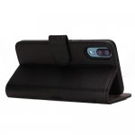 Redneck Prima Folio - кожен калъф, тип портфейл и поставка за Huawei P20 Pro (черен) 4