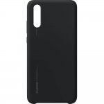 Huawei Silicone Cover Case - оригинален силиконов (TPU) калъф за Huawei P20 (черен) 1