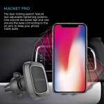 Prodigee Handsfree Magnet Pro Mount - магнитна поставка за радиатора на кола за смартфони (черен) 4