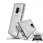 Prodigee Safetee Case - хибриден кейс с висока степен на защита за Samsung Galaxy S9 (сребрист) 1