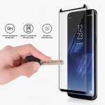 Prodigee 3D Super Glass - калено стъклено защитно покритие за дисплея на Samsung Galaxy S9 (прозрачен-черен) 1