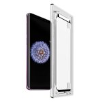Torrii BodyGlass 3D Curved Edge Glass - калено стъклено защитно покритие с извити ръбове за целия дисплея на Samsung Galaxy S9 (черен-прозрачен) 1