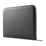 Incase Pathway Folio CL60322 Sleeve - качествен кожен (естествена кожа) калъф за MacBook Pro Touch Bar 15 и лаптопи до 15.4 инча (черен) 2