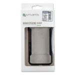 4smarts Clip-On Cover Trendline Premium KNOX - хибриден удароустойчив кейс за iPhone 7, iPhone 8 (черен-прозрачен) 4