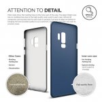 Elago Origin Case - тънък полипропиленов кейс (0.3 mm) за Samsung Galaxy S9 (син) 3