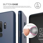 Elago Origin Case - тънък полипропиленов кейс (0.3 mm) за Samsung Galaxy S9 (син) 2