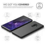 Elago Origin Case - тънък полипропиленов кейс (0.3 mm) за Samsung Galaxy S9 Plus (черен) 1