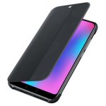 Huawei Smart View Flip Cover - оригинален кожен калъф за Huawei Honor 10 (черен) 1